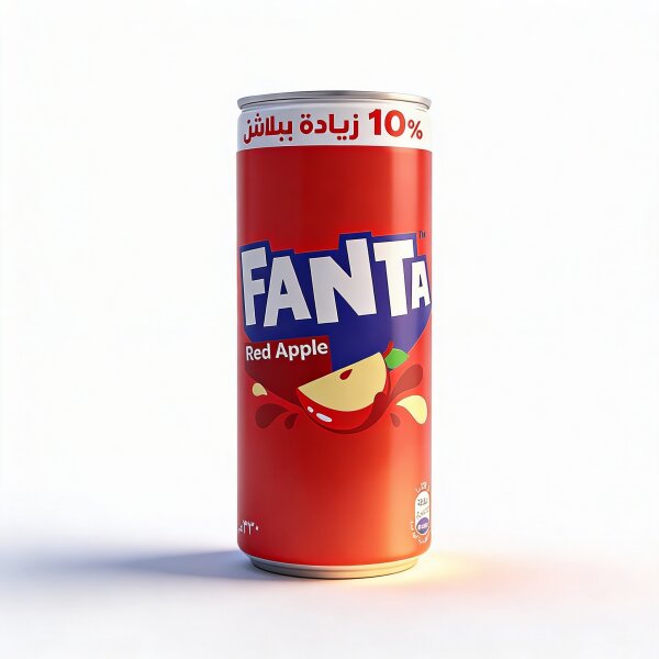 Fanta Red Apple Egypt 0,355 l Dose – Rote Apfel...
