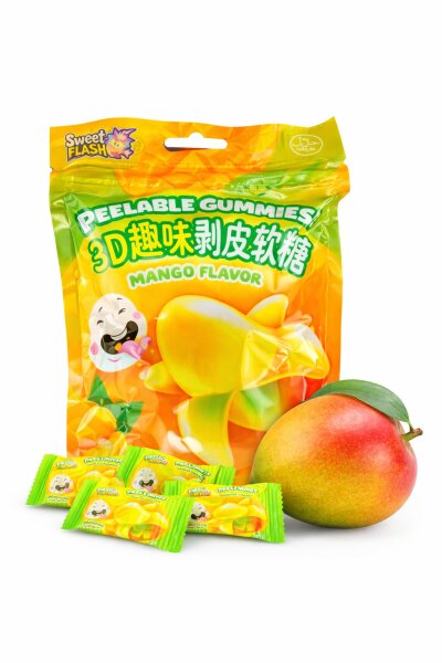 Peelable Gummies Mango 16 beutel Halal einzeln verpackte...