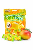 Peelable Gummies Mango 16 beutel Halal einzeln verpackte...
