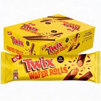 Twix Wafer Rolls 12 x 22,5 g - 270 g Waffelröllchen...
