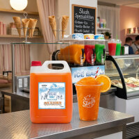 Ice Bär Slush Sirup Orange 5L 1:5 AZO frei ohne Glyzerin Konzentrat