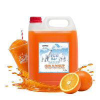 Ice Bär Slush Sirup Orangen Geschmack 5L 1:5 AZO...