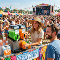 Ice Bär Slush Sirup Orangen Geschmack 5L 1:5 AZO & glyzerinfrei