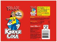 RAAK KinderCola 6 x 0,25 L ohne Koffein Kinder Limonade