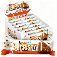 Display Kinder Crispy Riegel – 14 Stück a 34g...