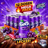 Bundle Fanta Grape Traube 12 × 330 ml China Softdrink