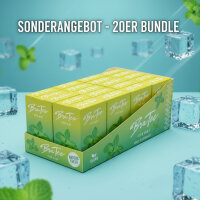 Display Komplett 20 Stück BraTee | Iced Mint Next-Level-Freshness im veganen Kaugummi MHD 14.04.26