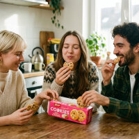 Bergen White Chocolate Cranberry Cookies 130g Kekse mit Schokolade und Cranberry