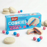 Bergen Cookies Bubble Gum 128g Gefüllte Kekse mit...