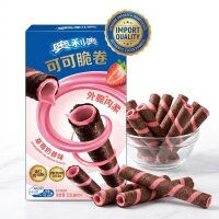 Oreo Cocoa Crisp Roll Strawberry 50 g Knuspriger...