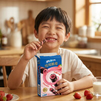 Oreo Cocoa Crisp Roll Strawberry 50 g Knuspriger Keksriegel mit Erdbeer Geschmack