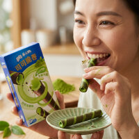 Oreo Cocoa Crisp Roll Matcha 50 g Knuspriger Keksriegel...