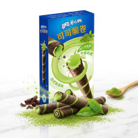 Oreo Cocoa Crisp Roll Matcha 50 g Knuspriger Keksriegel mit Matcha Geschmack