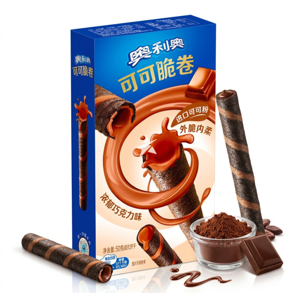 Oreo Cocoa Crisp Roll Chocolate 50 g Knuspriger...