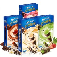 Oreo Crisp Roll Mix Bundle 4 x 50 g Strawberry Matcha Chocolate Vanilla Knusprige Keksriegel
