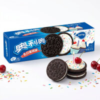 Oreo Birthday Cake China 97g Kakao Doppelkekse mit Vanille Geschmack und Zuckerstreuseln