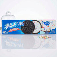 Oreo Birthday Cake China 97g Kakao Doppelkekse mit Vanille Geschmack und Zuckerstreuseln