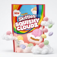 Skittles Squishy Cloudz Fruity 94g Fruchtige Fruchtgummis weich USA