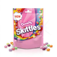 Skittles Desserts Kaubonbons 152g Kaudragees mit Dessert...