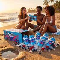 Fanta Berry USA Original 12 x 355 ml Heidelbeere Himbeere Softdrink