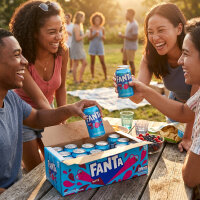 Fanta Berry USA Original 12 x 355 ml Heidelbeere Himbeere Softdrink