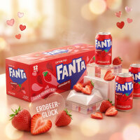 Fanta Strawberry USA Original 12 x 355 ml Erdbeer...