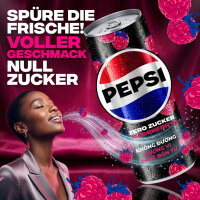 Bundle 6x320 ml Pepsi Vietnam Raspberry Himbeere Zero Import