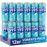 Fanta Jasmin Litschi Pfirsich 12 x 330 ml China Limited...