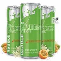 Red Bull The Green Edition Curuba Elderflower 3 Dosen