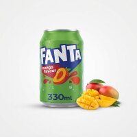 Fanta Mango 330 ml – Erfrischungsgetränk mit...