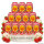 Bundle 12  x Chupa Chups Sparkling Soda Strawberry & Cream 345 ml – Prickelndes Erfrischungsgetränk aus Südkorea