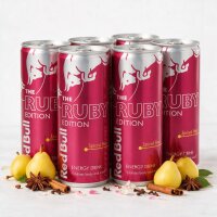 Red Bull 6 er Bundle The Ruby Edition Birne Zimt Spiced...