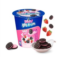 Mini Oreo Small Cookies Strawberry Flavour 55...