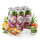 Bundle 6x Os Bubble Jelly Popping Boba Peach Oolong & Aloe Vera 240 ml – Bubble Tea Getränk mit Popping Boba | Vorteilspack | Import aus Asien