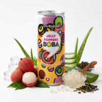 Os Bubble Jelly Popping Boba Lychee Oolong & Aloe...