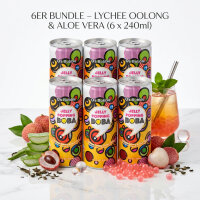 Bundle 6x Os Bubble Jelly Popping Boba Lychee Oolong...