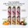 Probierpaket Os Bubble Jelly Popping Boba – 3x Peach Oolong & Aloe Vera +3x Lychee Oolong & Aloe Vera | Bubble Tea Mix | Import aus Asien