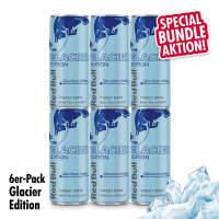 Bundle 6x Red Bull Energy Drink Glacier Edition...