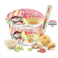 Samyang Buldak Hot Chicken Cream Carbonara Ramen Bowl 120...