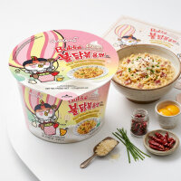 Samyang Buldak Hot Chicken Cream Carbonara Ramen Bowl 120...
