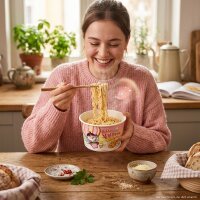 Samyang Buldak Hot Chicken Cream Carbonara Ramen Bowl 120...