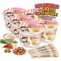 Bundle 5x Samyang Buldak Hot Chicken Cream Carbonara...