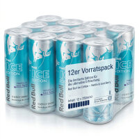 Bundle 12x Red Bull Energy Drink Ice Edition Iced Vanilla...