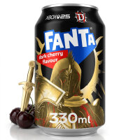 Fanta Dark Cherry 330 ml (UK) Xbox– Dunkle Kirsche...