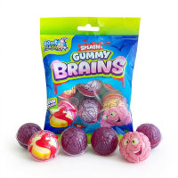 Sweet Flash Splash 6x Gummy Brains 108 g gefüllte...
