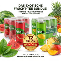 Bundle Fuse Tea 6x Wassermelone 6x Mango Ananas 330 ml...
