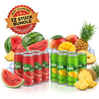 Bundle Fuze Tea 6x Wassermelone 6x Mango Ananas 330 ml...