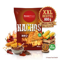 Haase Food XXL Beutel Nachos BBQ 800 g würzige...