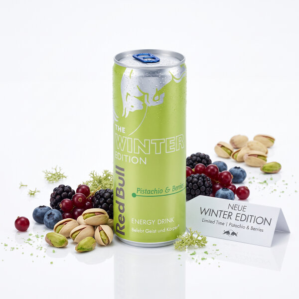 Red Bull Energy Drink Pistachio & Berries Winter...
