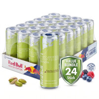 Bundle 24x Red Bull Energy Drink Pistachio & Berries Winter Edition 250 ml